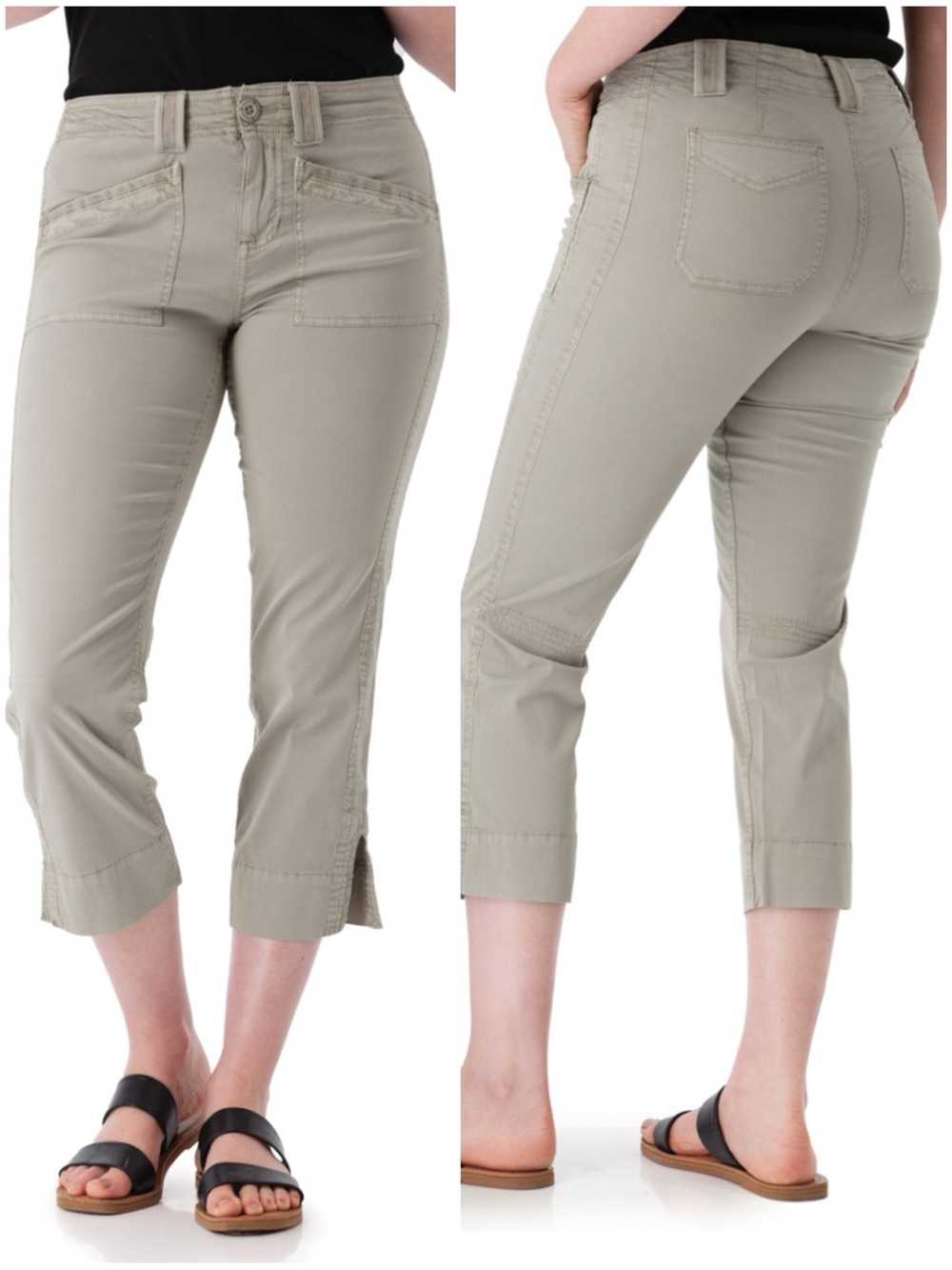 AVENTURA Women’s Size 6 Quarry Arden Organic Cotton Crop Pant Outdoor Travel